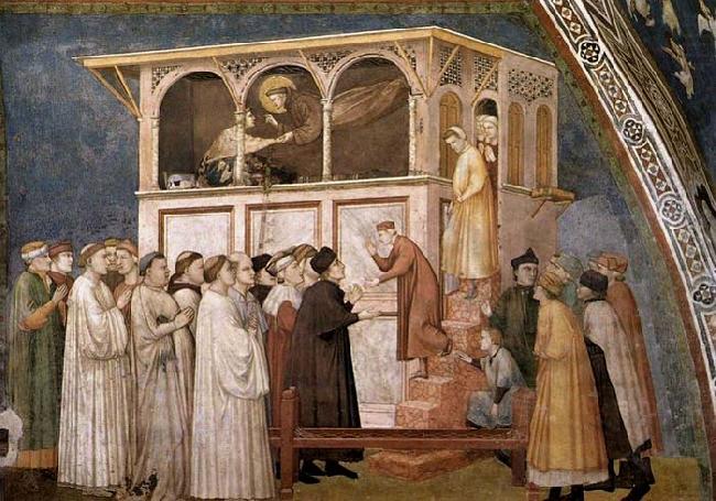 Raising of the Boy in Sessa, GIOTTO di Bondone